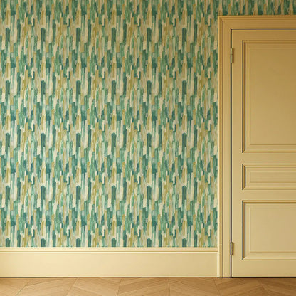 Clarke & Clarke Cityscape Glade  Wallpaper Whole Roll 10.05m