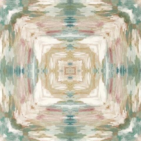 Clarke & Clarke Kalia Mineral/blush Wallpaper Whole Roll 10.05m