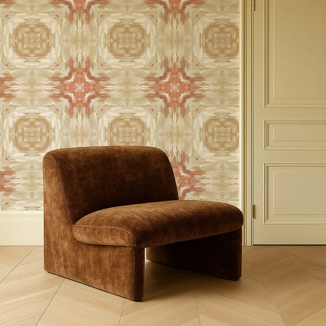 Clarke & Clarke Kalia Spice Wallpaper Whole Roll 10.05m