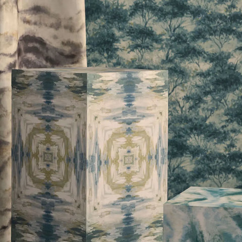 Clarke & Clarke Kalia Glade Wallpaper Whole Roll 10.05m