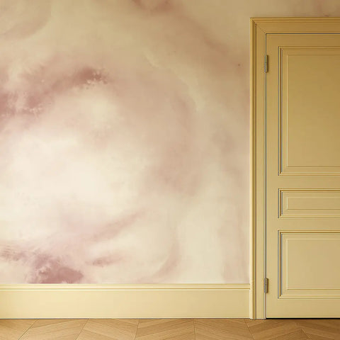 Clarke & Clarke Viento Blush Wallpaper Whole Roll 13.5 m
