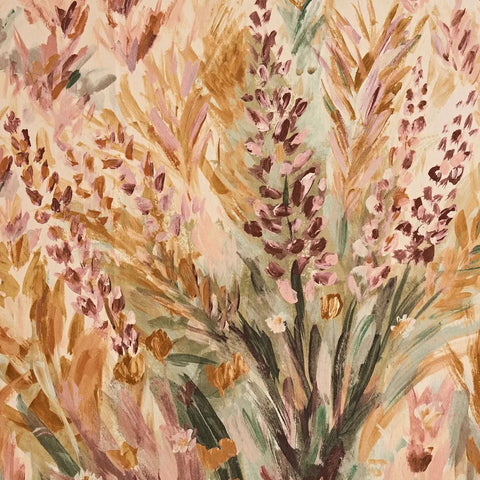 Clarke & Clarke Mineral/blush Wallpaper Whole Roll 10.5 m