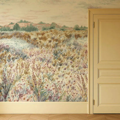 Clarke & Clarke Mineral/blush Wallpaper Whole Roll 10.5 m