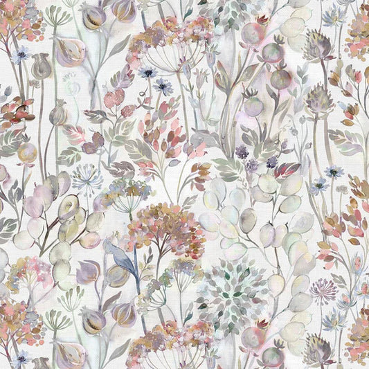 Voyage Maison Country Hedgerow Fabric Dusk Cream