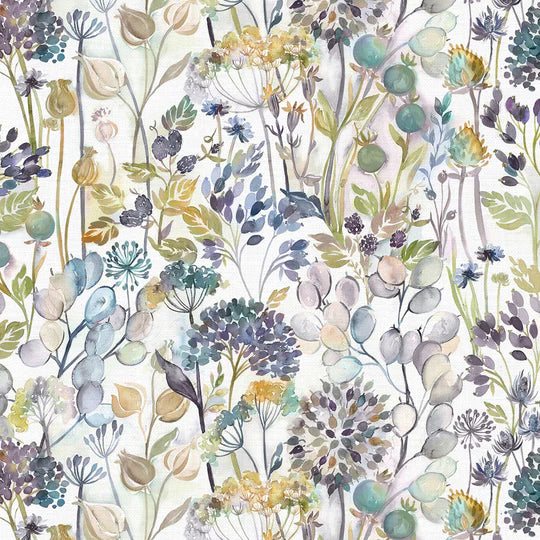 Voyage Maison Country Hedgerow Fabric Violet Cream