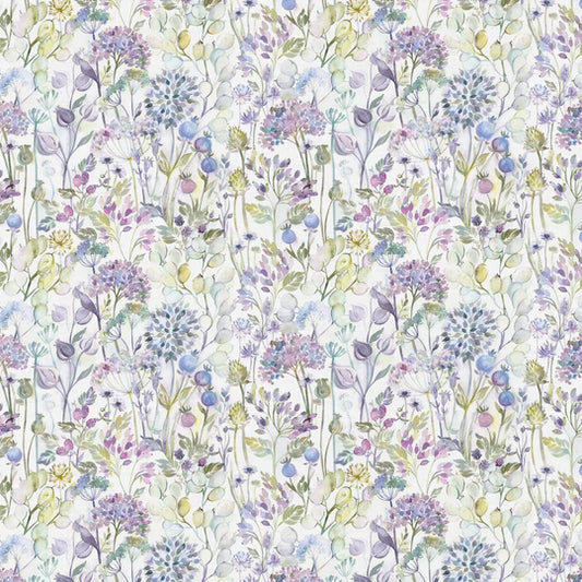 Voyage Maison Country Hedgerow Fabric Lilac Cream
