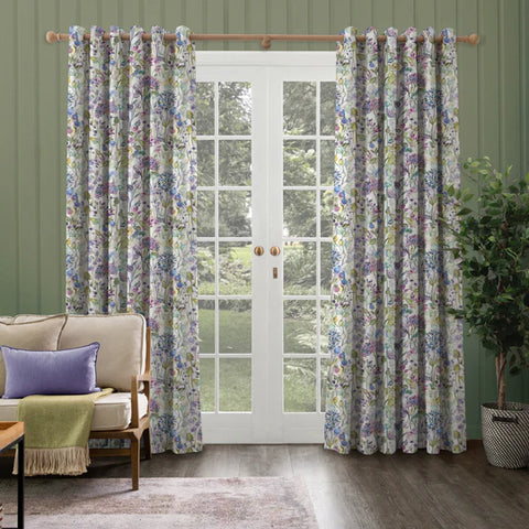 Voyage Maison Country Hedgerow Fabric Lilac Cream