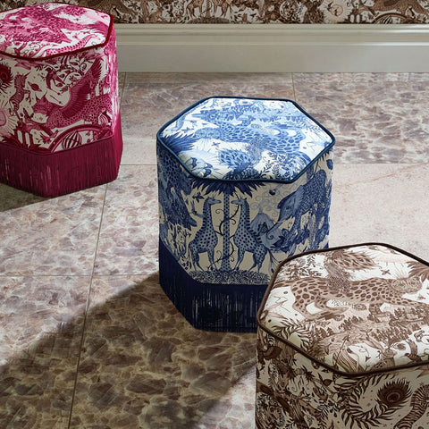 Clarke & Clarke Paradise Lost Sepia