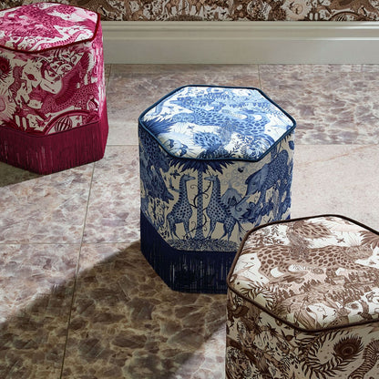 Clarke & Clarke Paradise Lost Ink