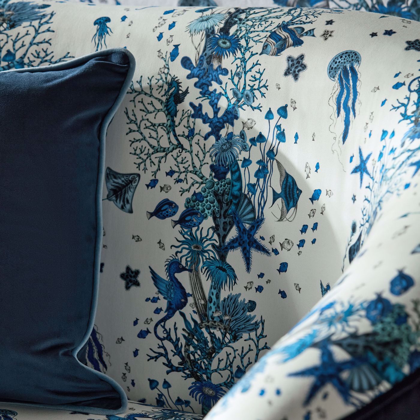 Clarke & Clarke Seaforest Blue