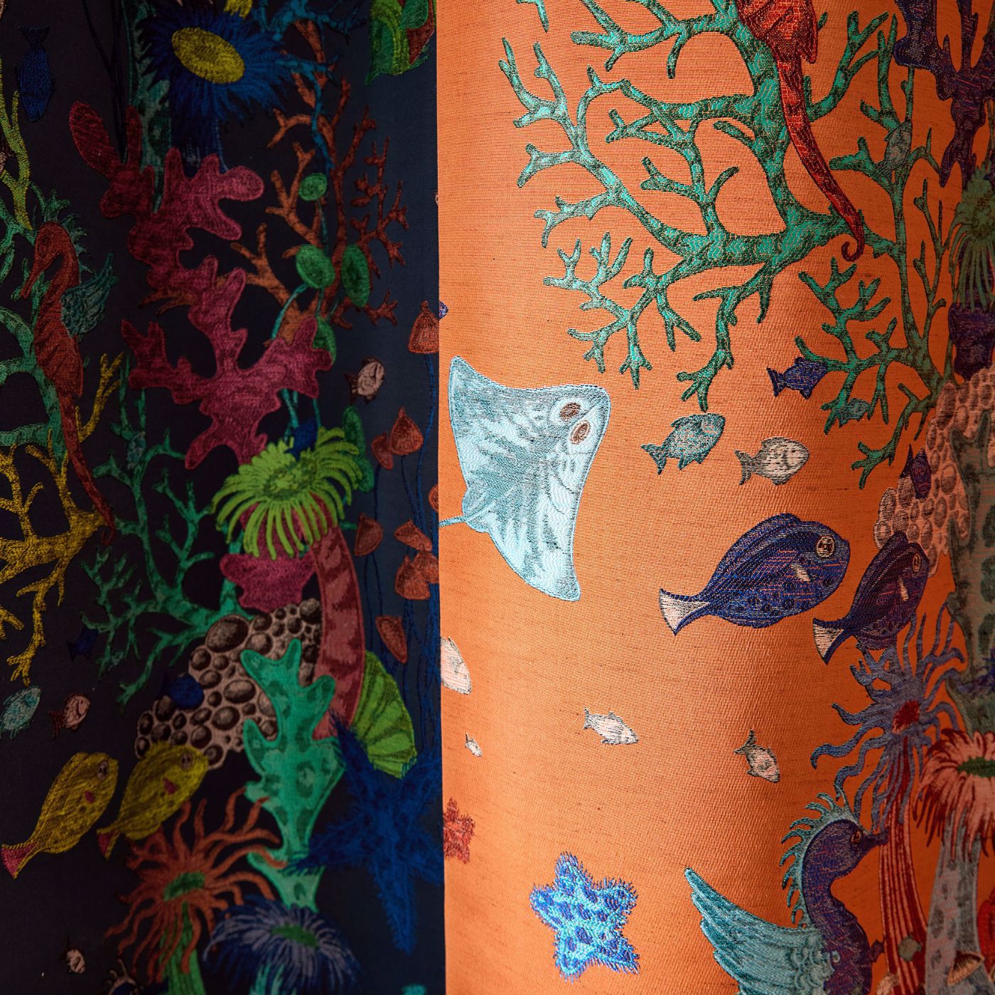 Clarke & Clarke Seaforest Peach