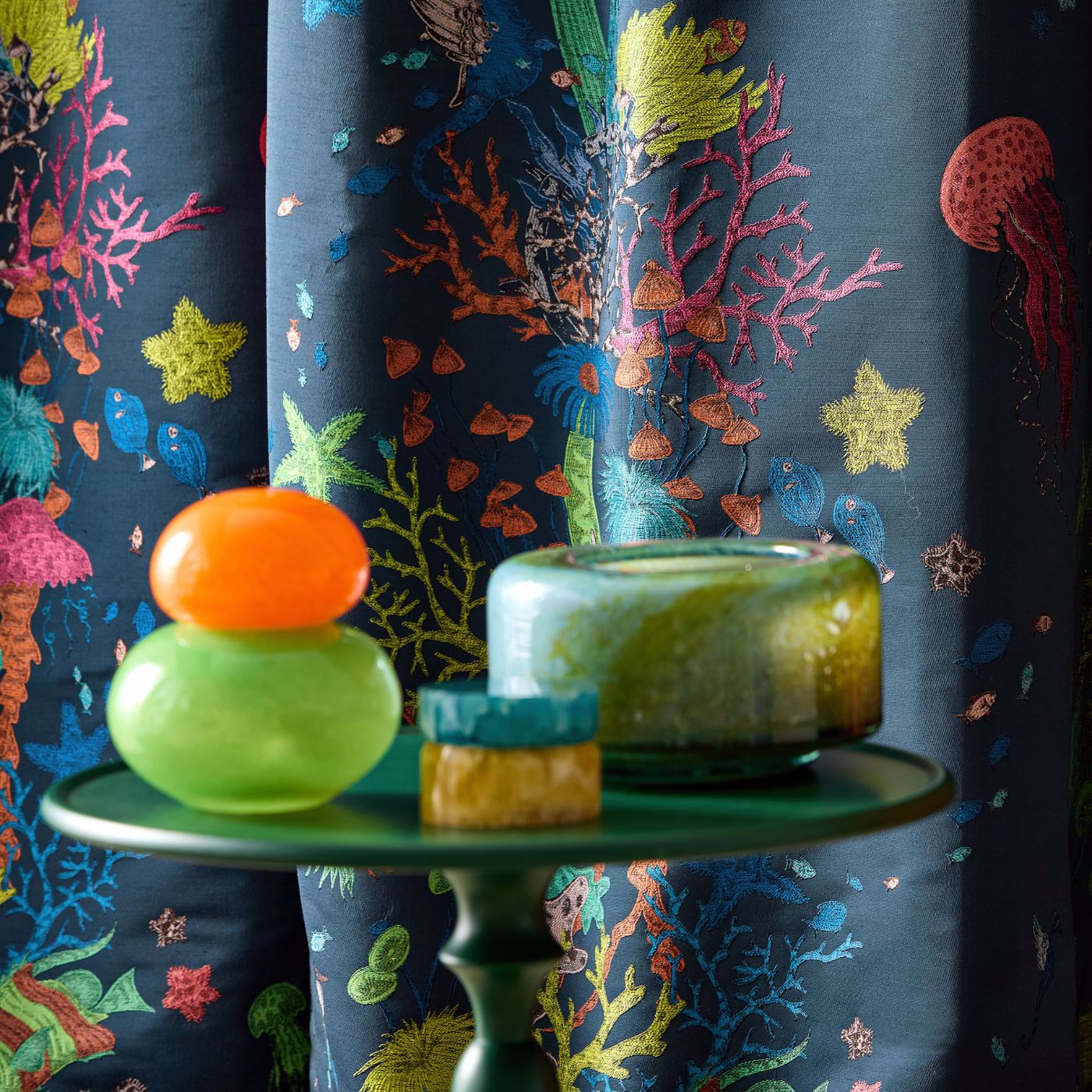 Clarke & Clarke Seaforest Jacquard