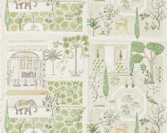 Sanderson Sultan`s Garden Green