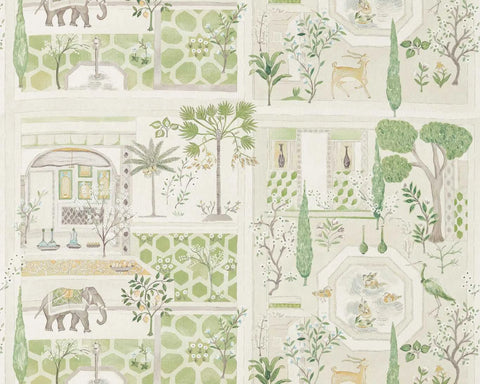 Sanderson Sultan`s Garden Green