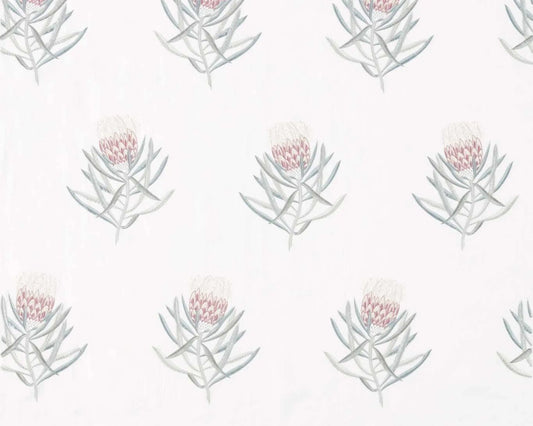 Sanderson Protea Flower Porcelain/Orchid