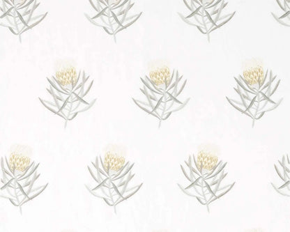 Sanderson Protea Flower Daffodil/Natural