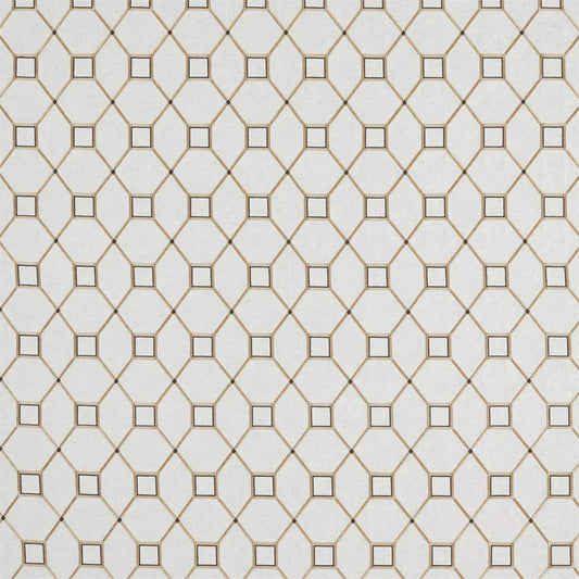 Sanderson Baroque Trellis Charcoal/Gold