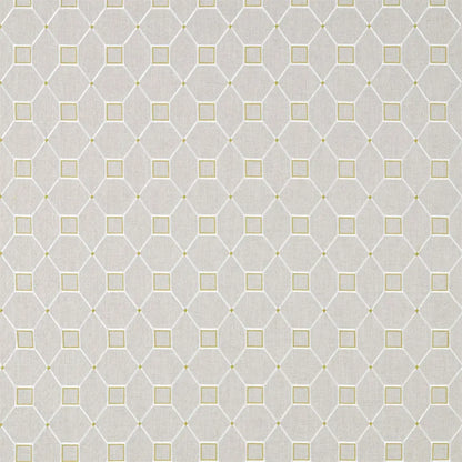 Sanderson Baroque Trellis Daffodil/Linen