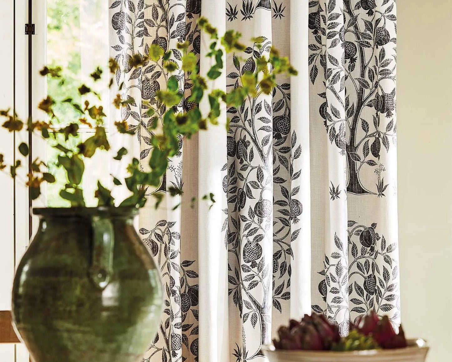 Sanderson Anaar Tree Charcoal