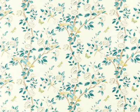 Sanderson Andhara Teal/Cream