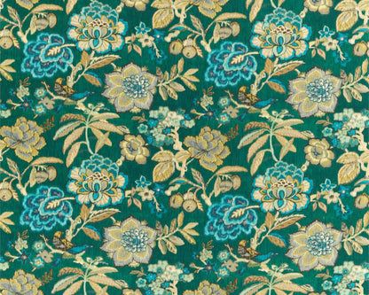 Sanderson Indra Flower Emerald