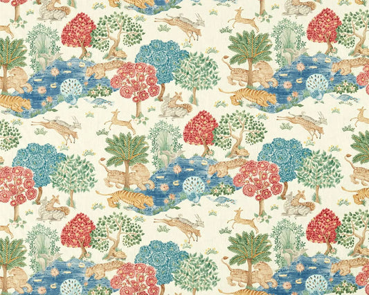 Sanderson Pamir Garden Cream/Indigo