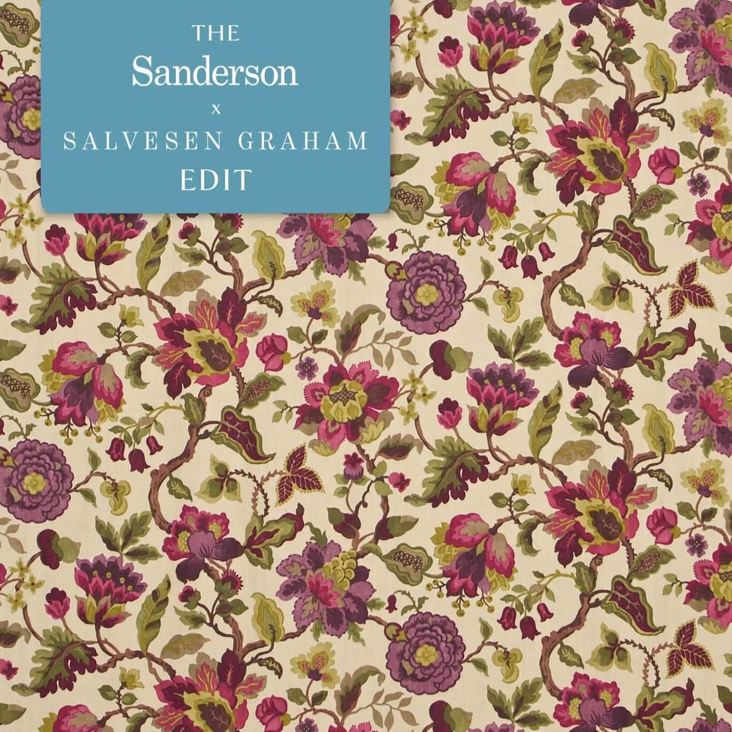 Sanderson Amanpuri Mulberry/Olive
