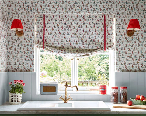 Sanderson Mickey & Minnie Rhubarb & Custard