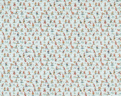 Sanderson Mickey & Minnie Bonbon Blue