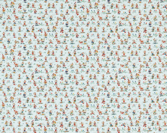 Sanderson Mickey & Minnie Bonbon Blue