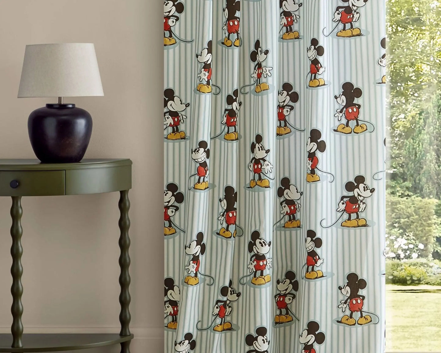 Sanderson Mickey Stripe Sea Salt