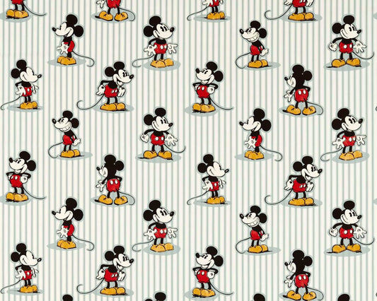 Sanderson Mickey Stripe Sea Salt