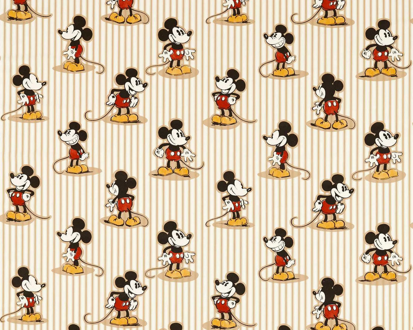 Sanderson Mickey Stripe Peanut