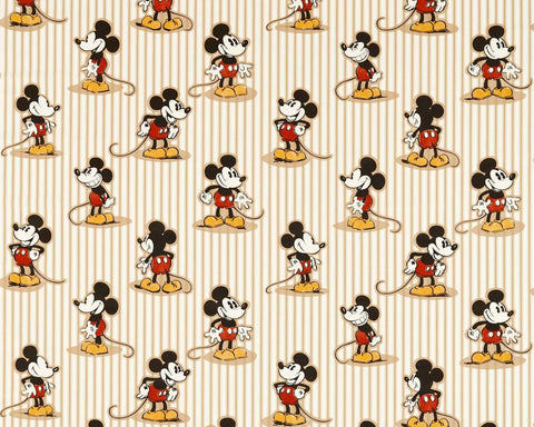 Sanderson Mickey Stripe Peanut