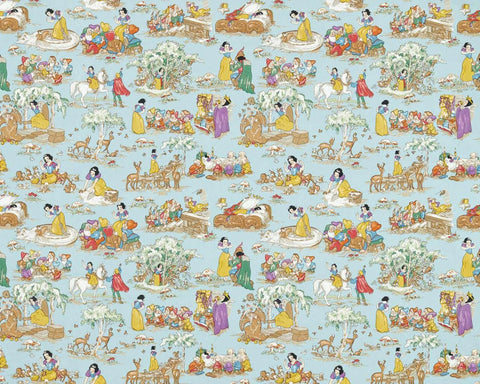 Sanderson Snow White Puddle Blue