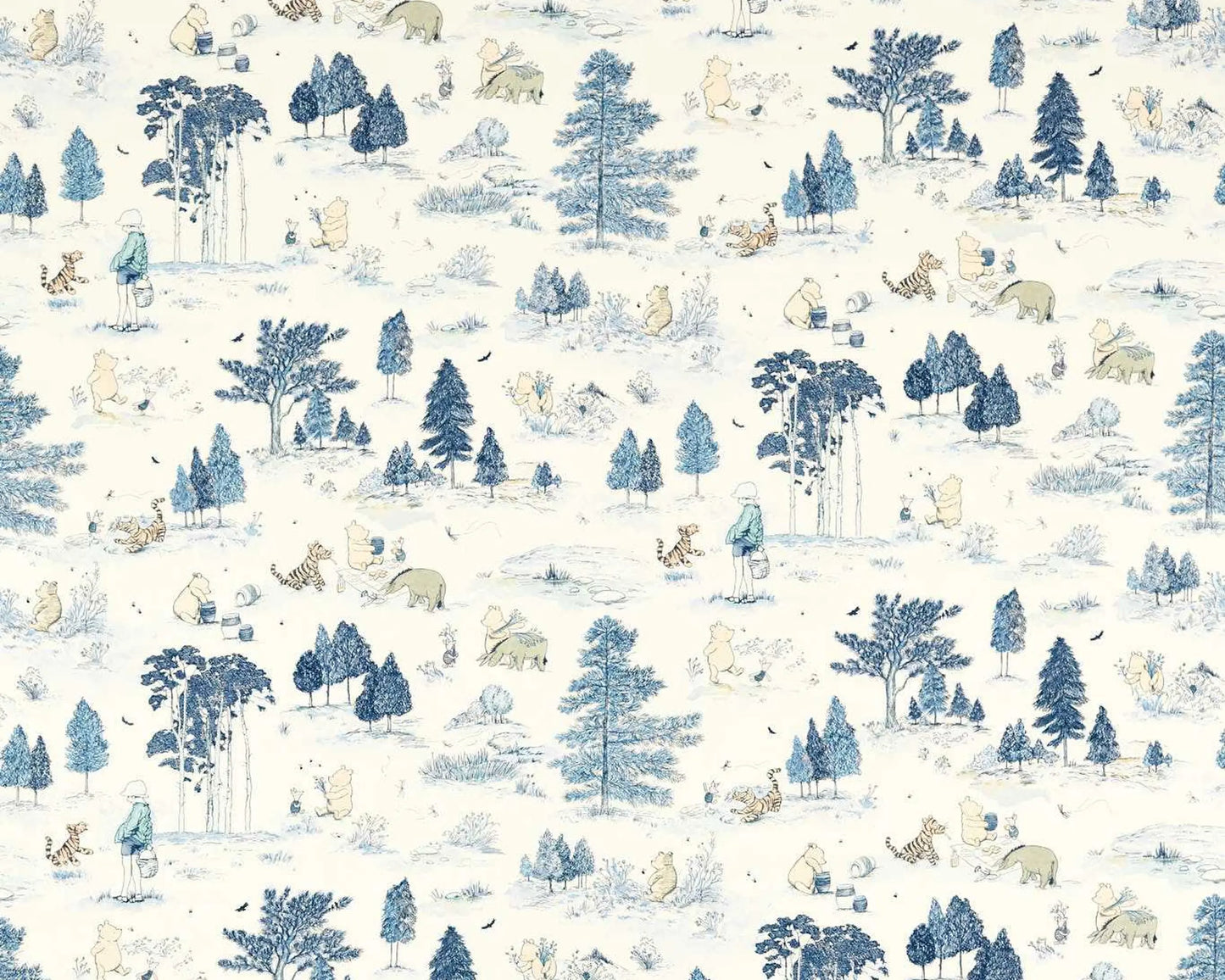 Sanderson Winnie The Pooh Bonbon Blue