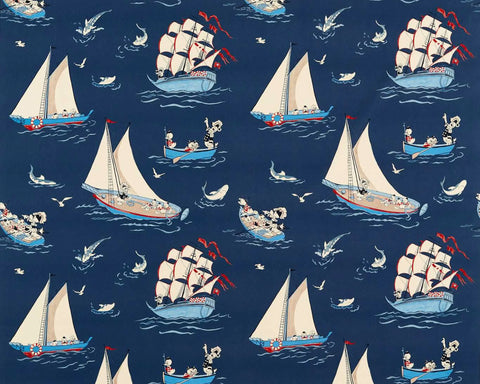 Sanderson Donald Nautical Night Fishing