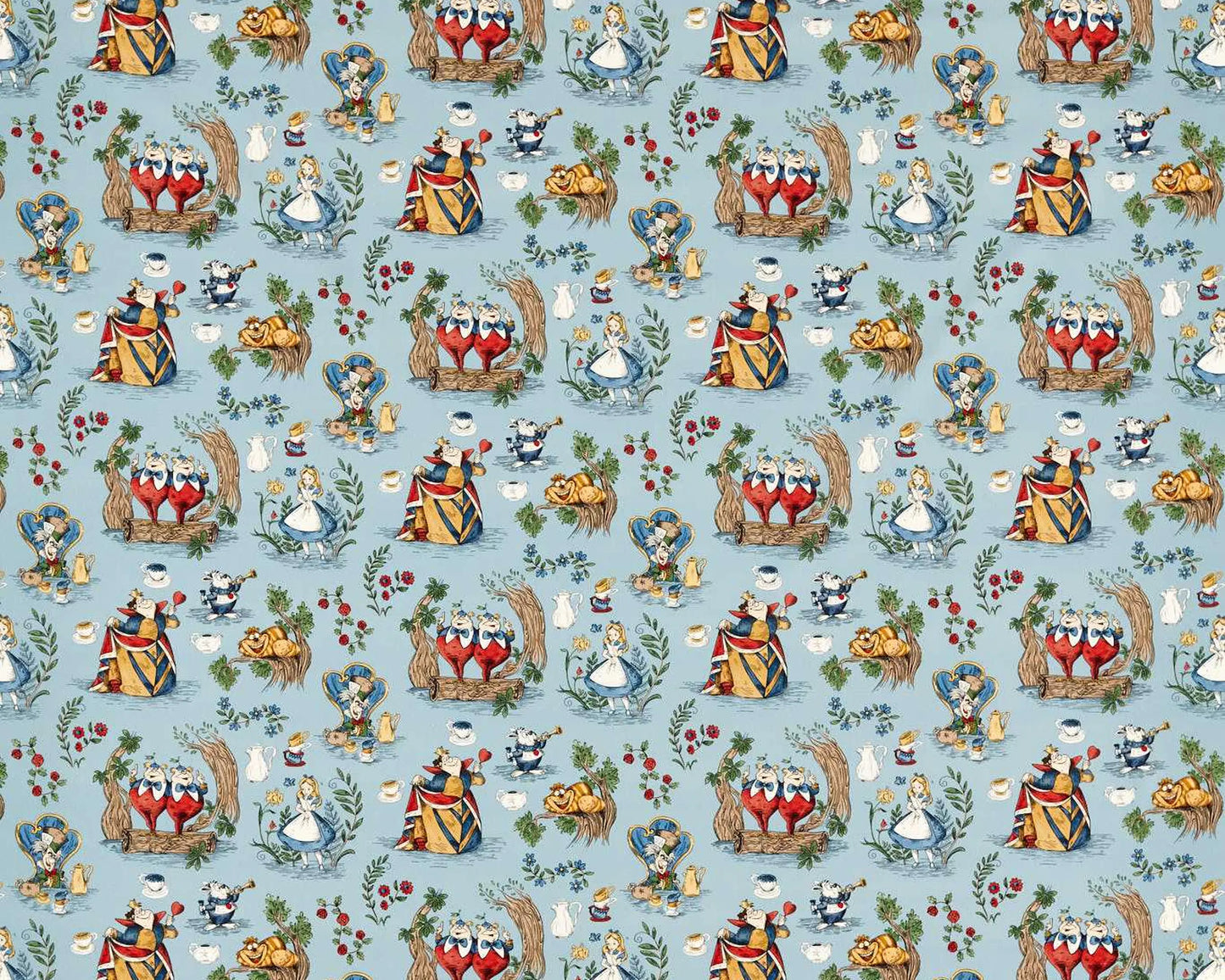 Sanderson Alice In Wonderland Puddle Blue
