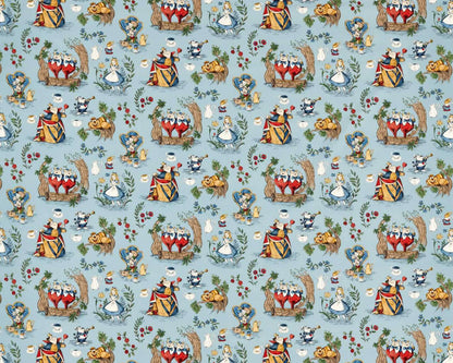 Sanderson Alice In Wonderland Puddle Blue