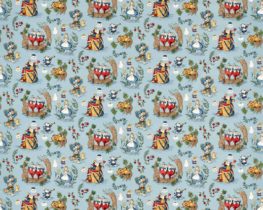 Sanderson Alice In Wonderland Puddle Blue