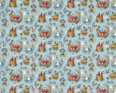 Sanderson Alice In Wonderland Puddle Blue