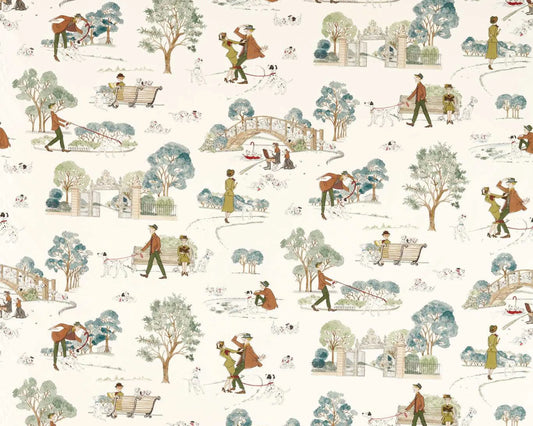 Sanderson 101 Dalmatians Breeze Blue