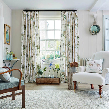 Sanderson Thistle Garden Ochre/Olive