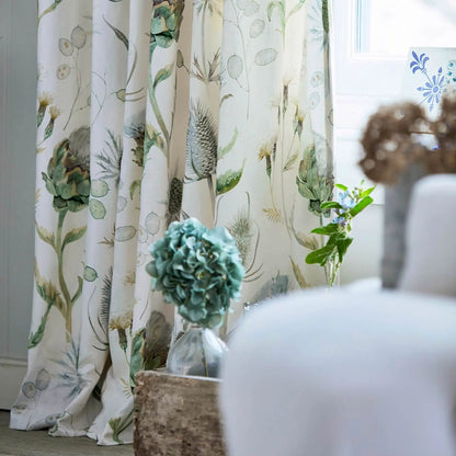 Sanderson Thistle Garden Ochre/Olive
