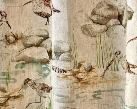 Sanderson Estuary Birds Mist/Ivory