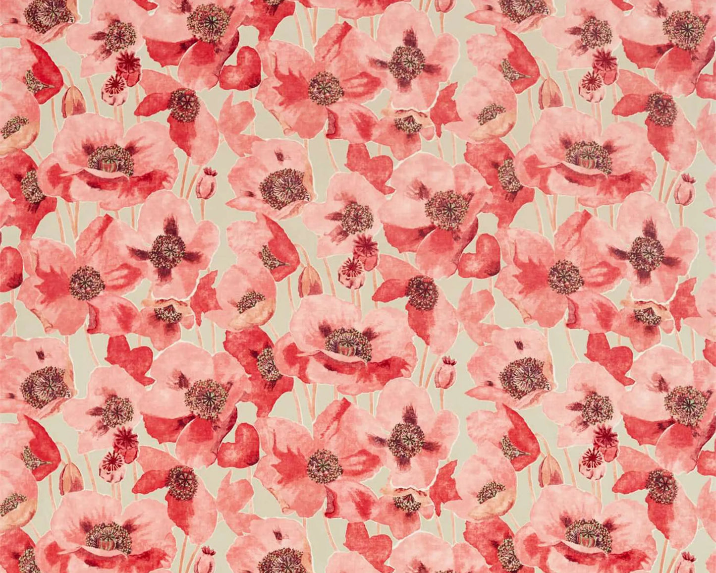 Sanderson Embleton Claret/Linen