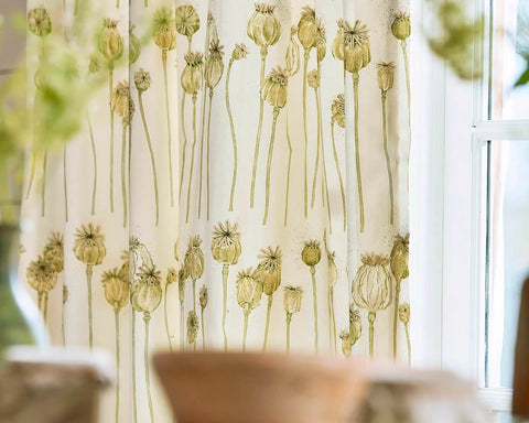 Sanderson Poppy Pods Sienna/Dove