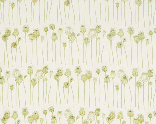 Sanderson Poppy Pods Olive/Almond