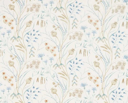 Sanderson Summer Harvest Cornflower/Wheat