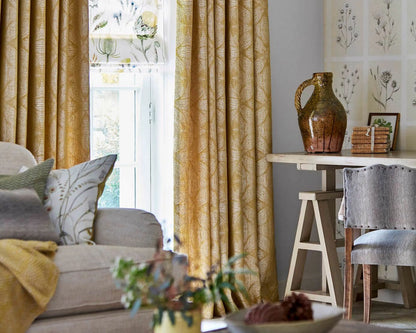 Sanderson Sycamore Weave Mustard Seed